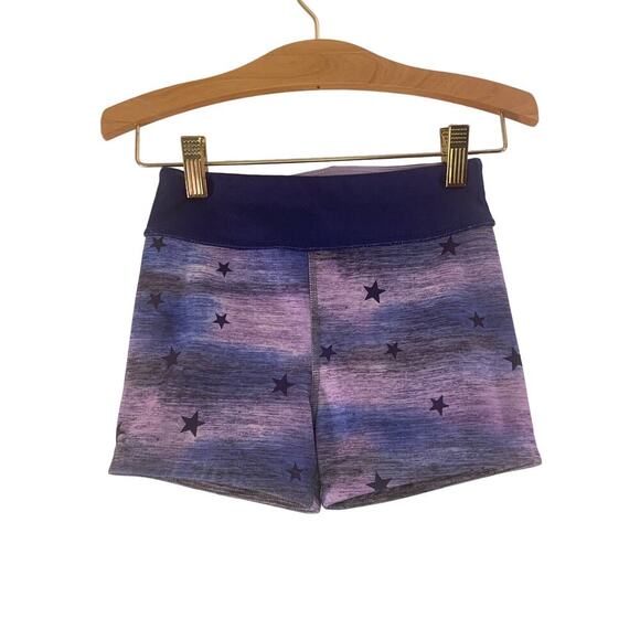 JUSTICE Girl’s Reversable Activewear Shorts / Size: 6/7 - Picture 1 of 7